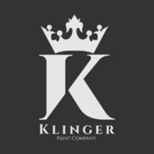 Klinger paint crowned logo